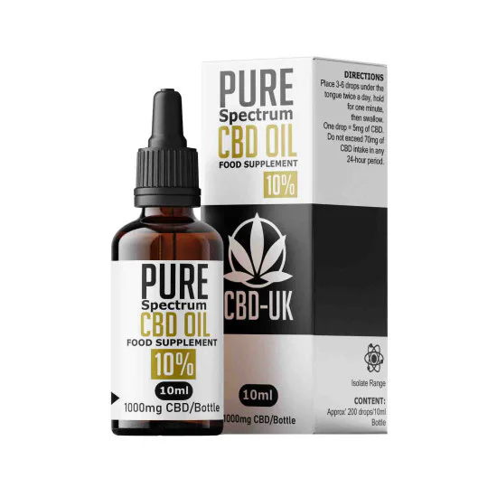 1000mg 10% Pure CBD Oil